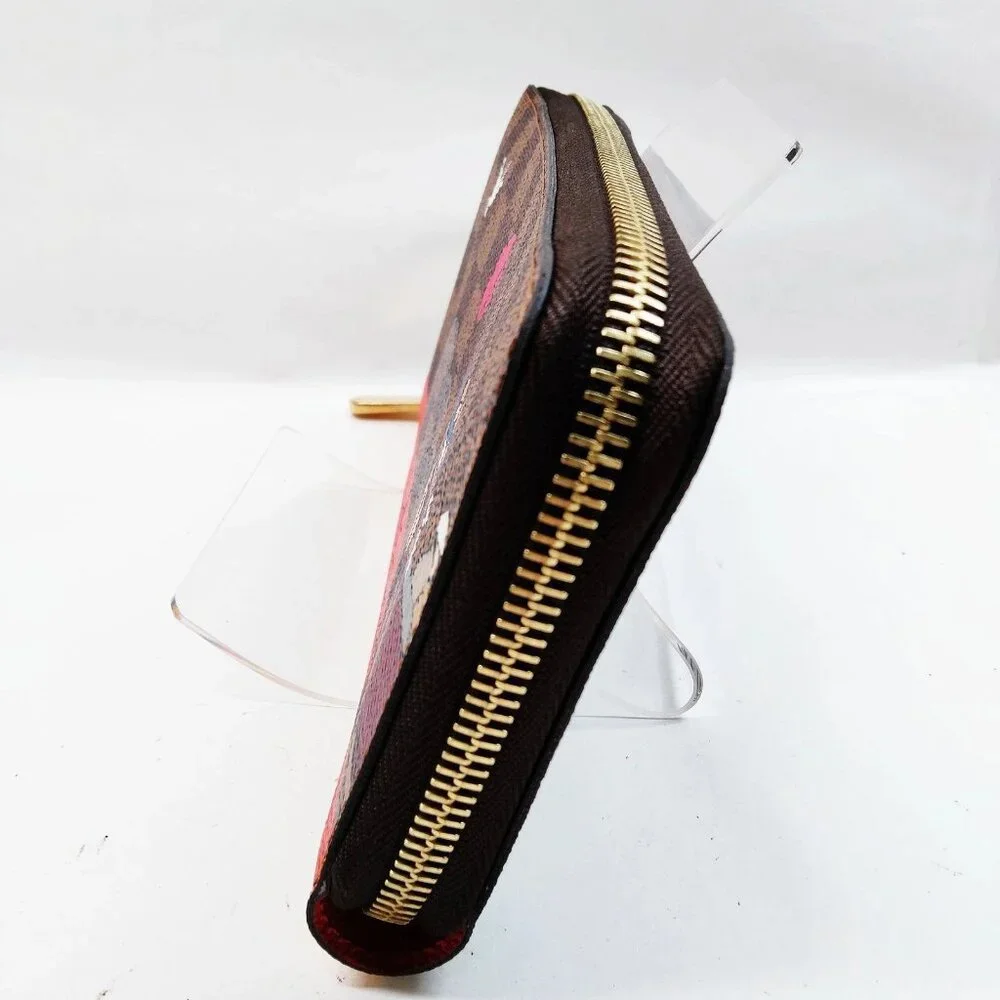 Authentic Louis Vuitton Long Wallet Brown Damier mn480-021526 - Picture 3 of 9